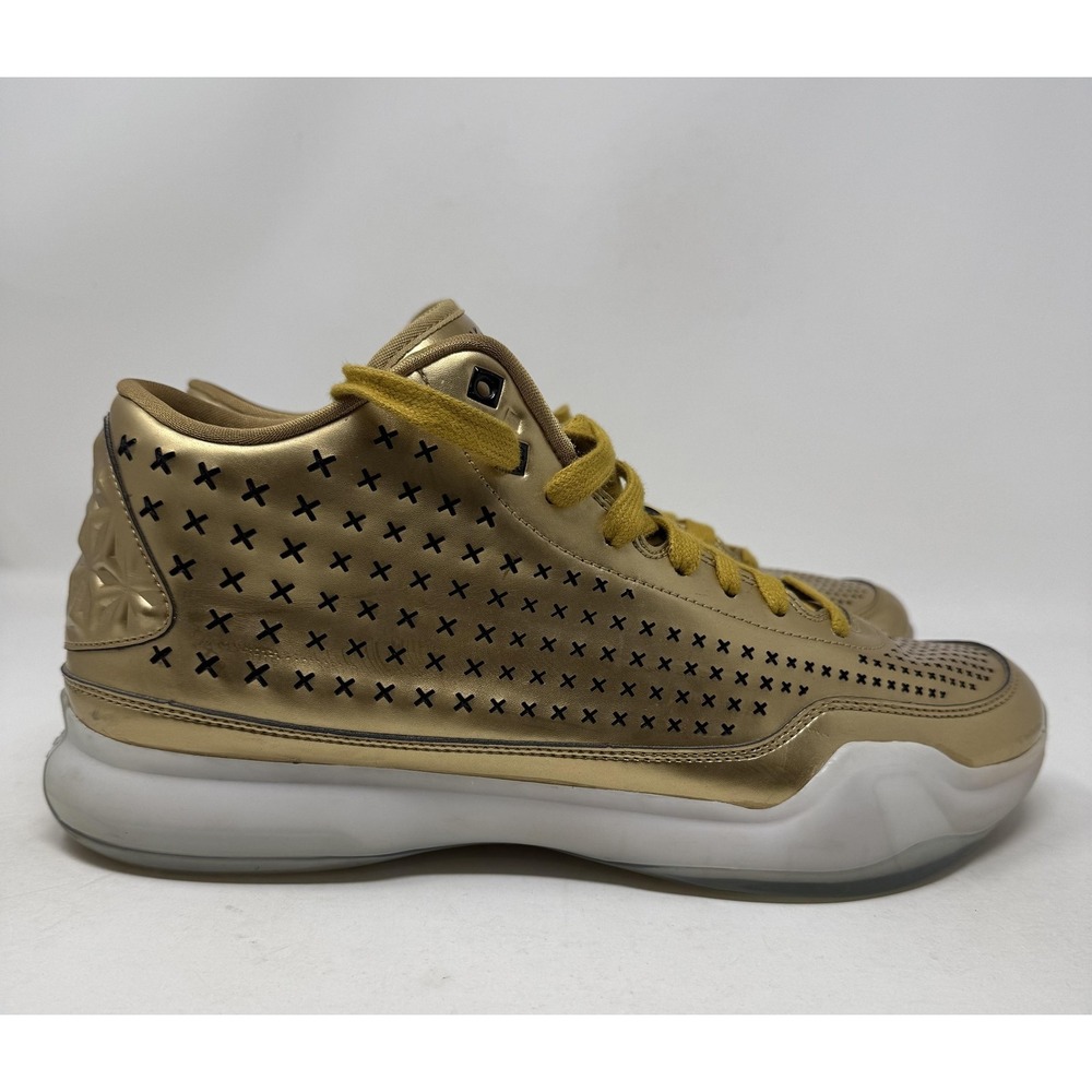Nike Kobe X Mid EXT Shoes Mens Size 12 Metallic Gold Basketball 802366-700